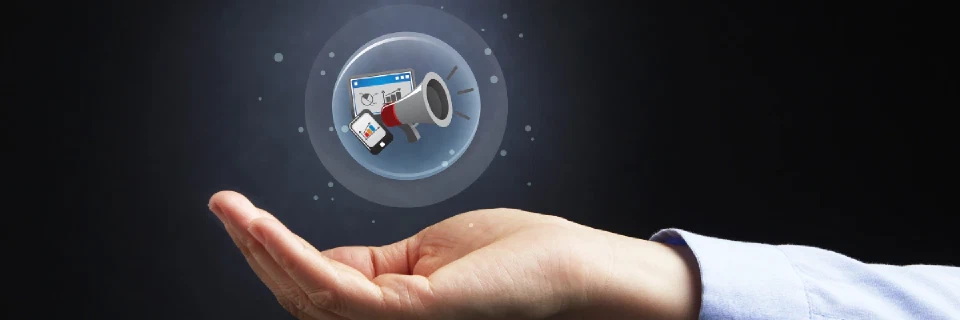 Hand with channels for mobile engagement