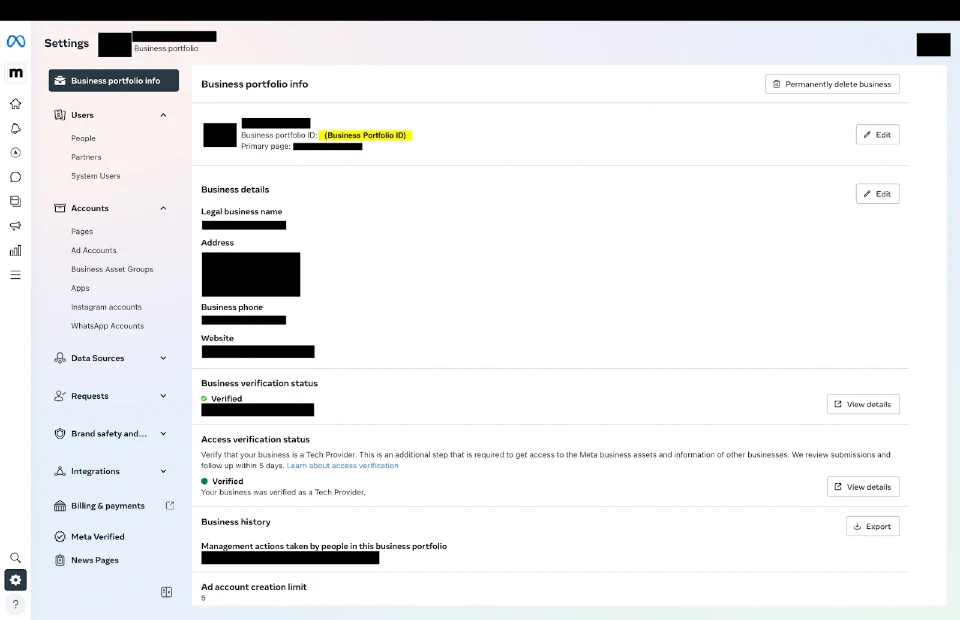 Prerequisites to Create a WhatsApp Business Account (WABA)