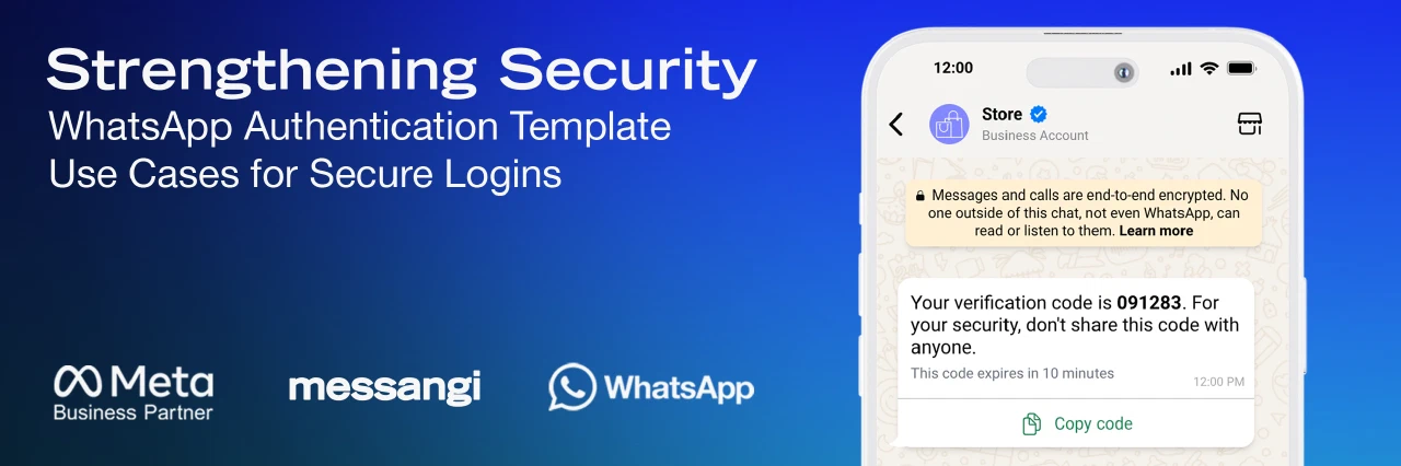 WhatsApp Authentication Template Use Cases for Secure Logins
